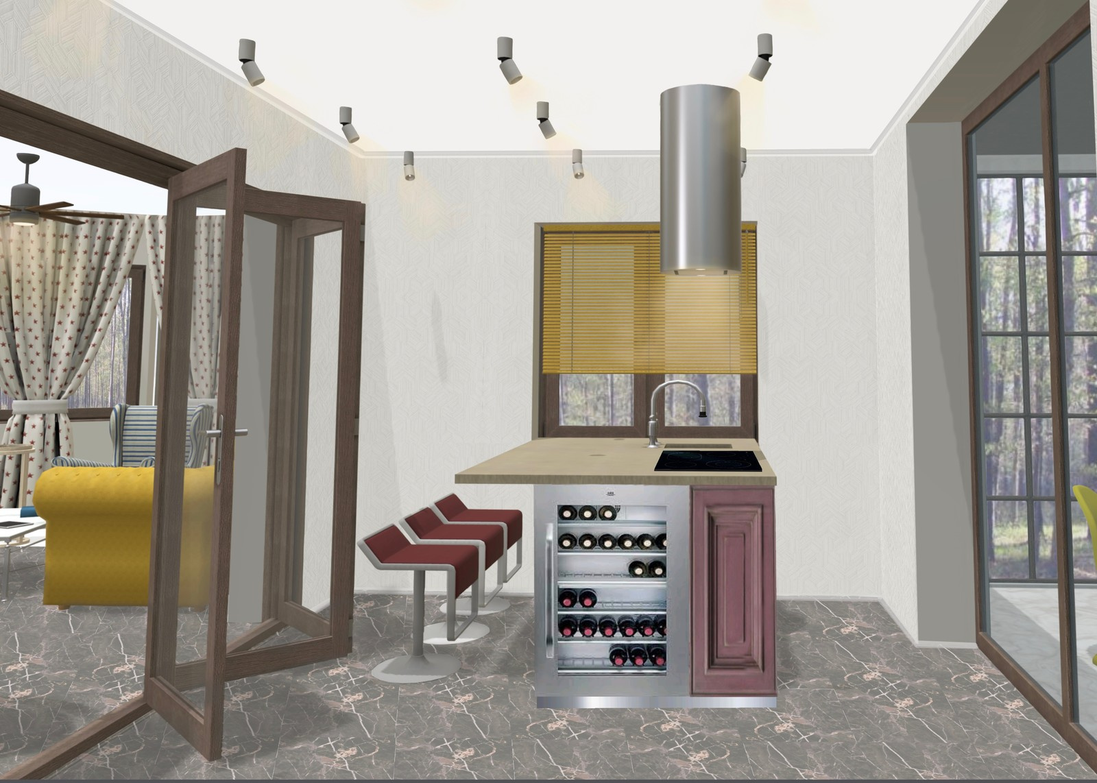 Пристройка к загородному дому