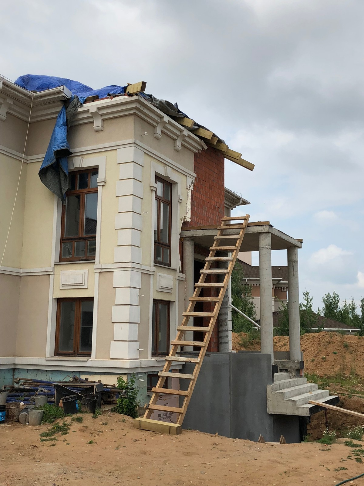 Реконструкция загородного жилого дома