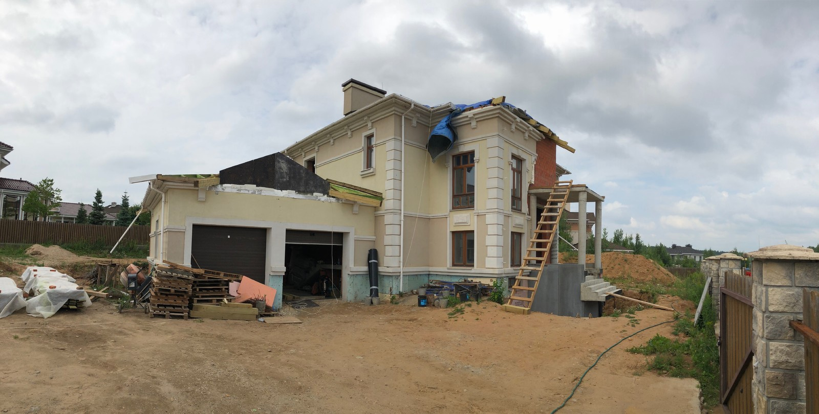 Реконструкция загородного жилого дома