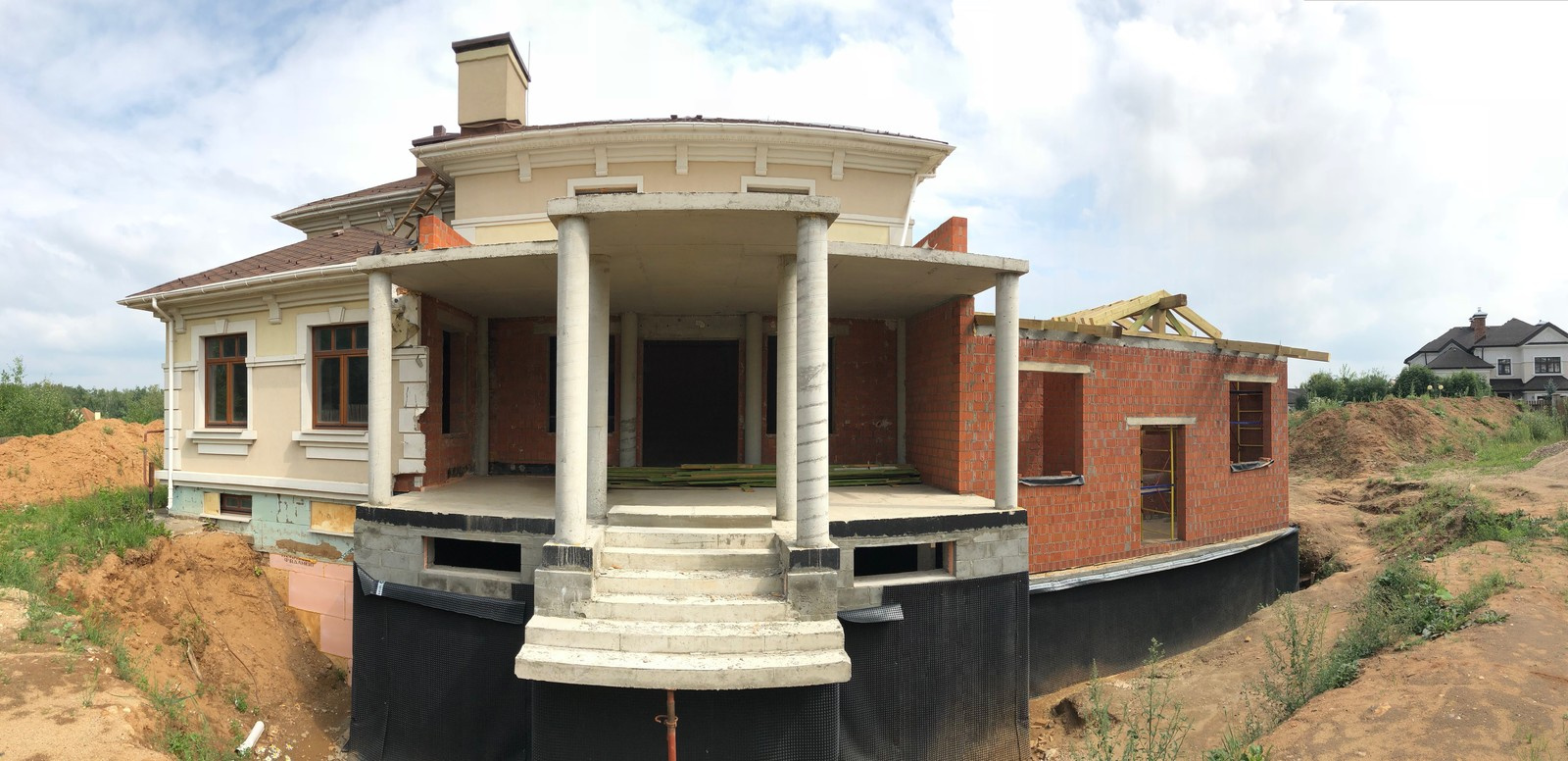 Реконструкция загородного жилого дома