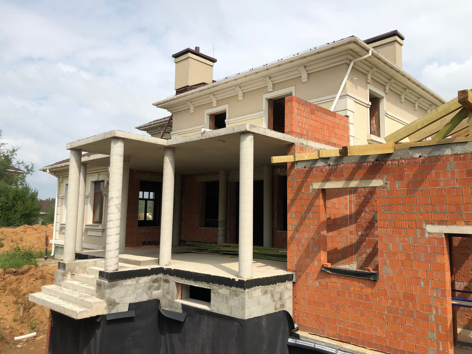 Реконструкция загородного жилого дома