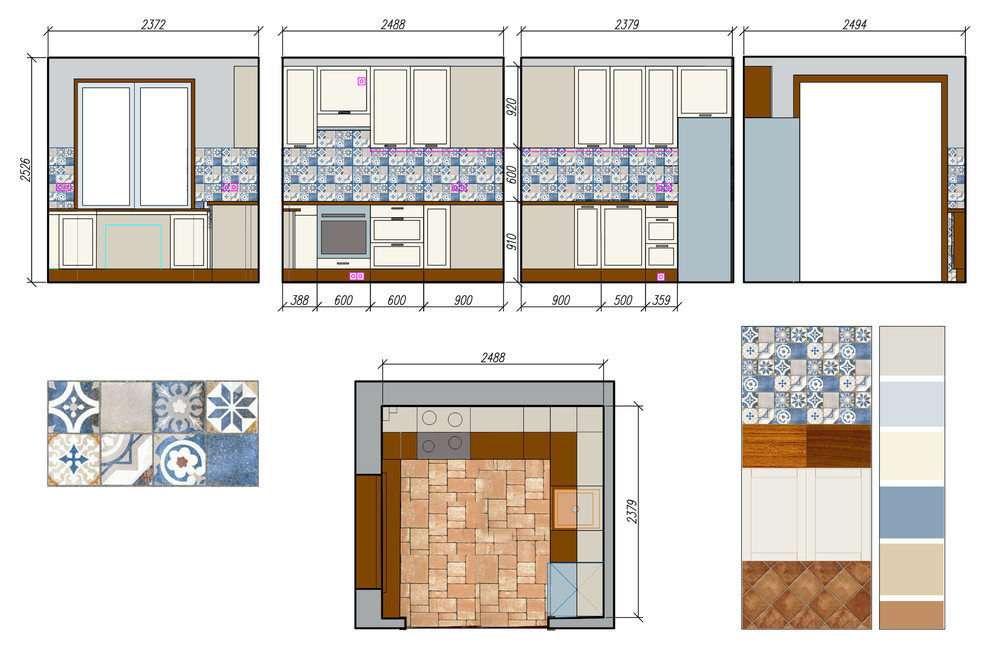 Трехкомнатная квартира