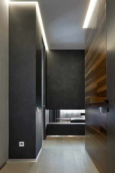 Скрытые двери в современном интерьере