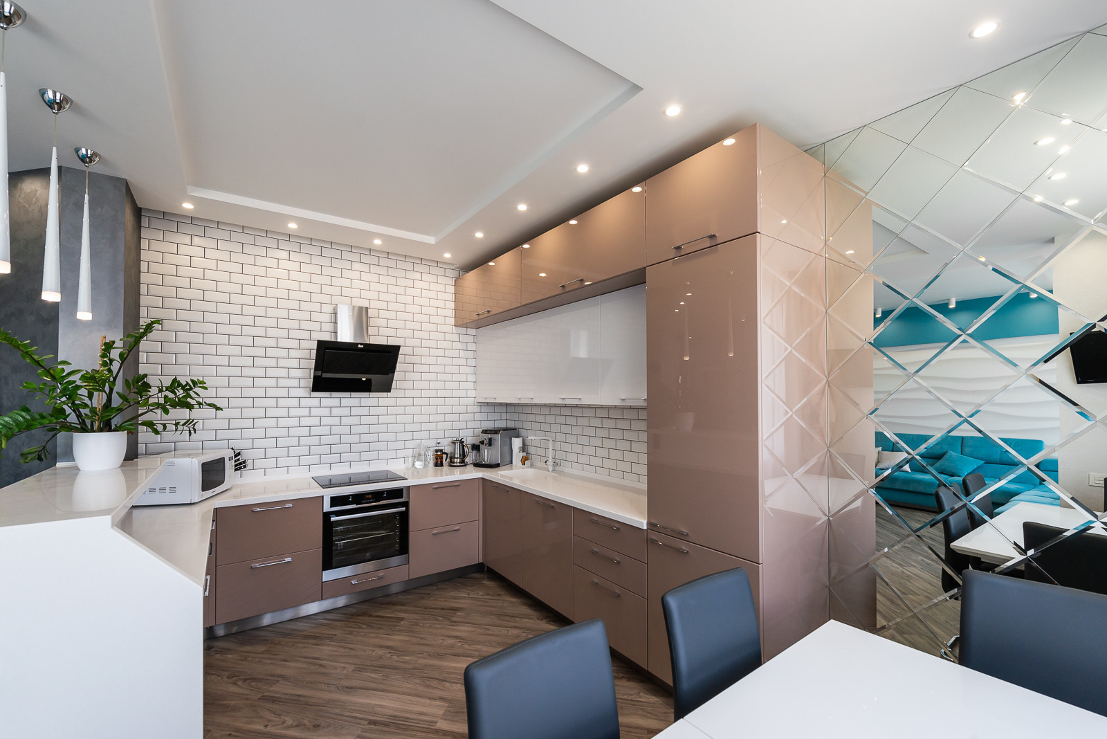 Реализованный интерьер квартиры ЖР "Лесная поляна"