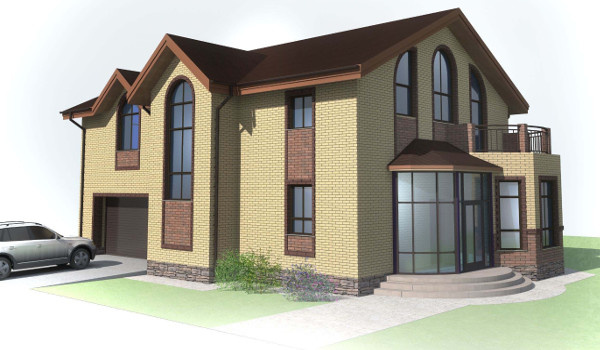 Кирпичный коттедж в ДНТ Рыболов