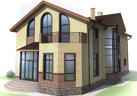 Кирпичный коттедж в ДНТ Рыболов