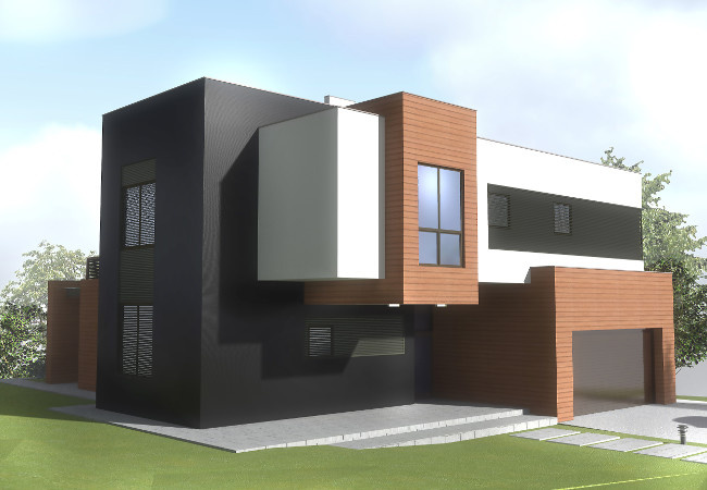 Монолитный дом в п. Ложок