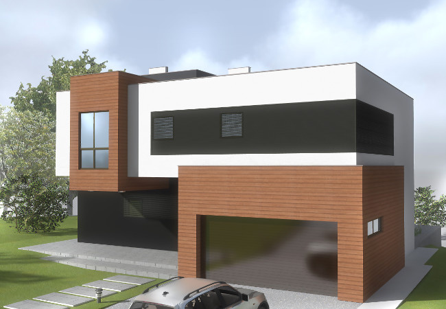 Монолитный дом в п. Ложок