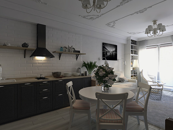 Дизайн проект студии в п. Краснообск