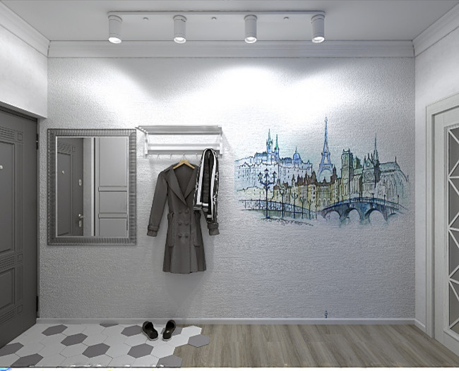 Дизайн проект студии в п. Краснообск