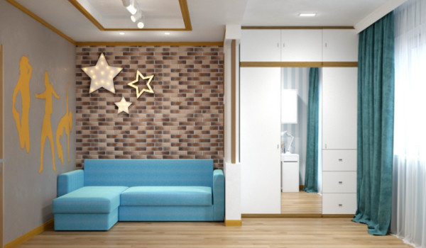 Дизайн проект детской