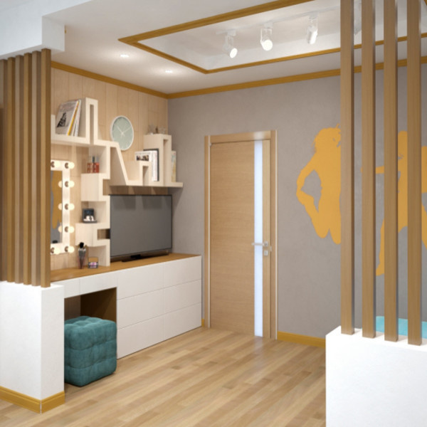 Дизайн проект детской