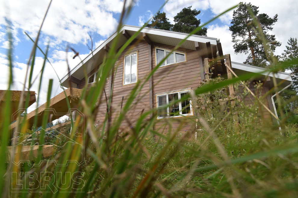 Дом из клееного бруса недорого "под ключ"