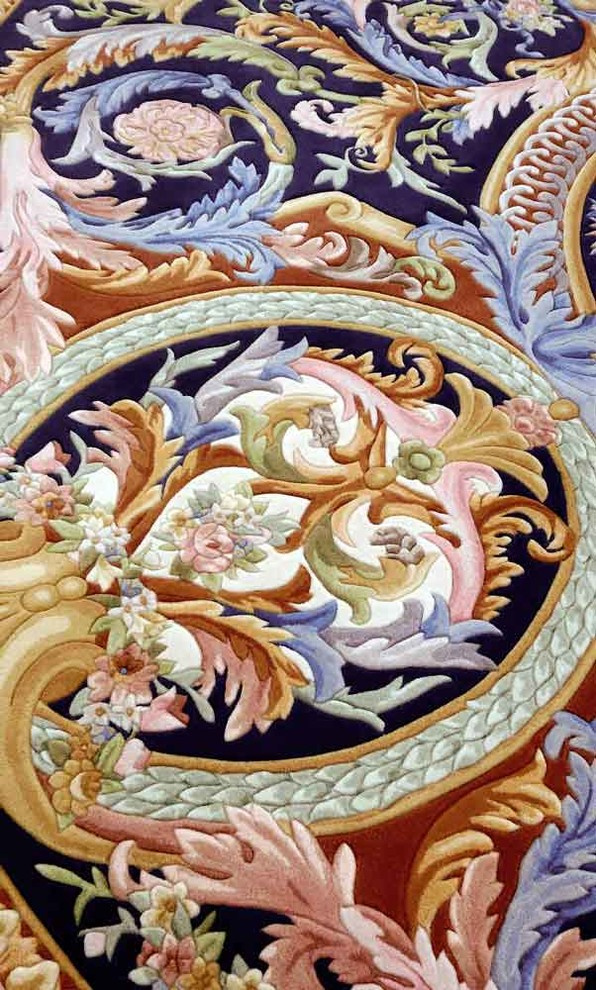 Ковры Savonnerie в гостиную (КП Жуковка XXI)