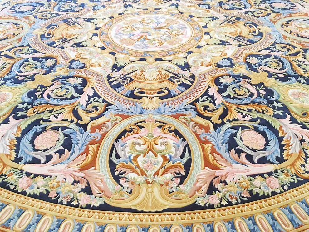 Ковры Savonnerie в гостиную (КП Жуковка XXI)