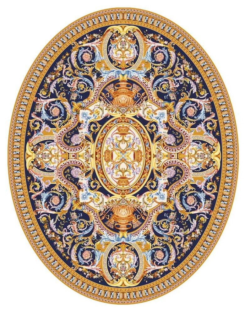 Ковры Savonnerie в гостиную (КП Жуковка XXI)