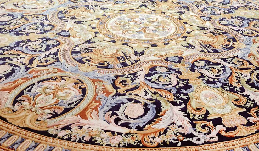 Ковры Savonnerie в гостиную (КП Жуковка XXI)