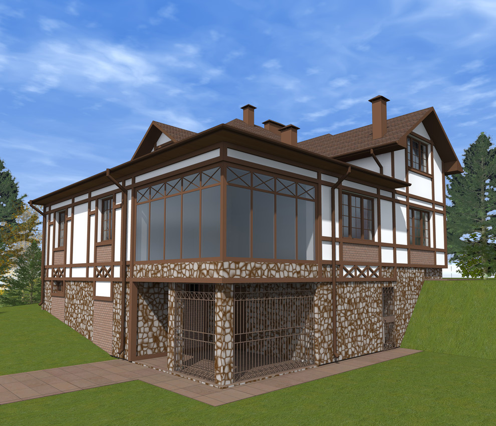 Дом в стиле Фахверк / House in Fahwerk style