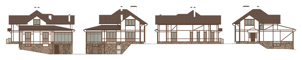 Дом в стиле Фахверк / House in Fahwerk style
