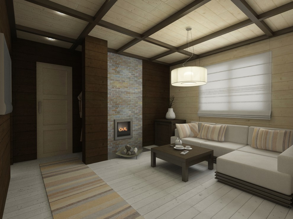 Интерьер гостевого дома с баней / Interior of the guest house with a bath