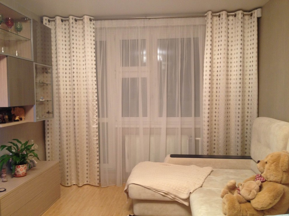 Обложка проекта: Гостиная в ЖК Мичурино