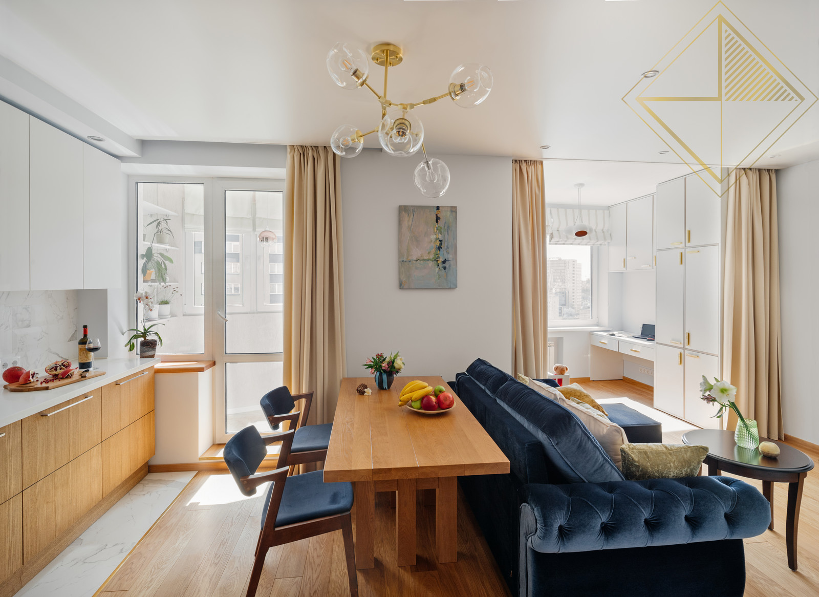 Golden timber harmony квартира для молодой семьи