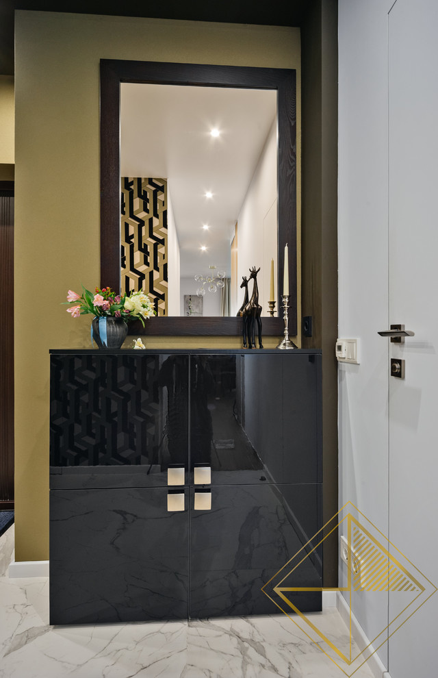 Обложка проекта: Golden timber harmony квартира для молодой семьи