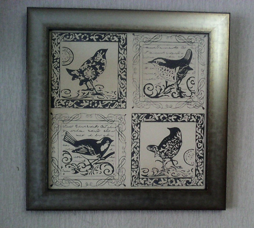 Настенные панно в технике сграффито