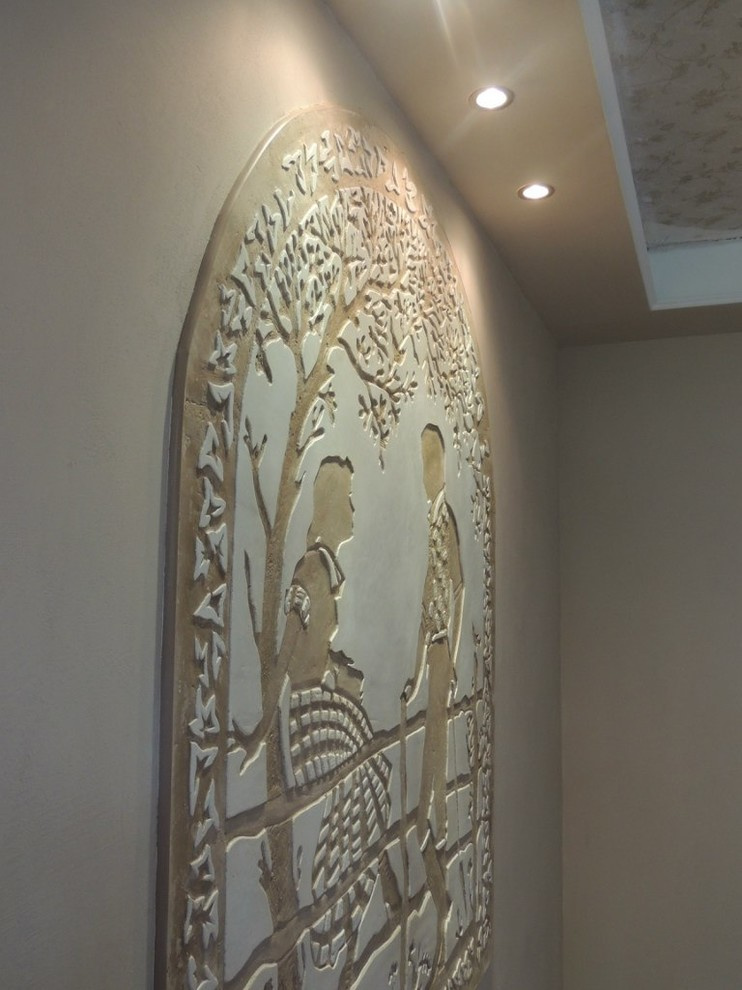 Настенные панно в технике сграффито