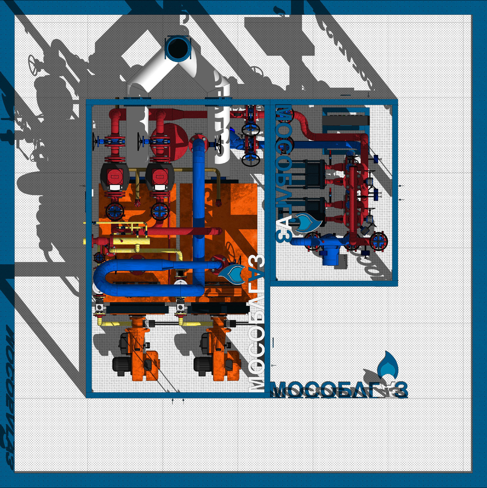 Обложка проекта: Мобильная котельная для МосОблГаз