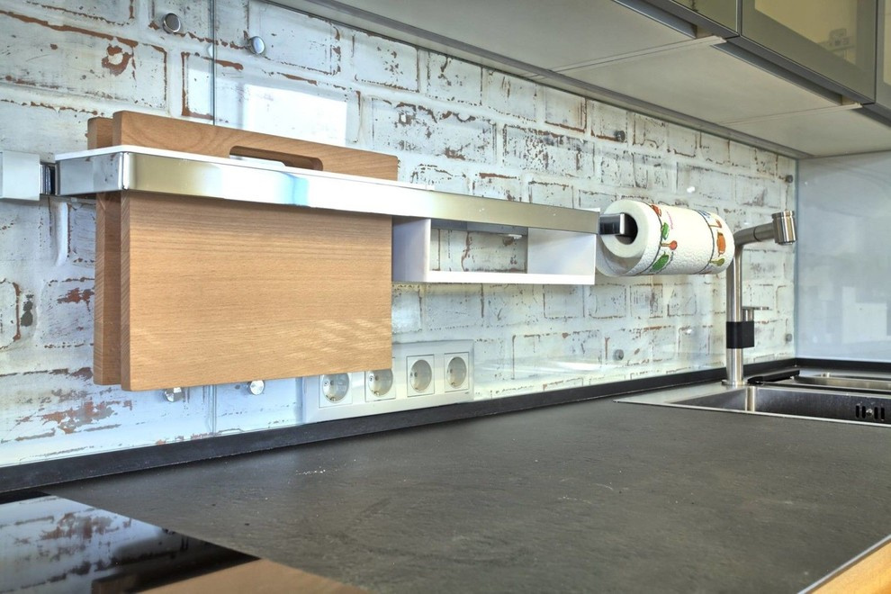 Кухня Simple Lamellar Wood в Вышгороде