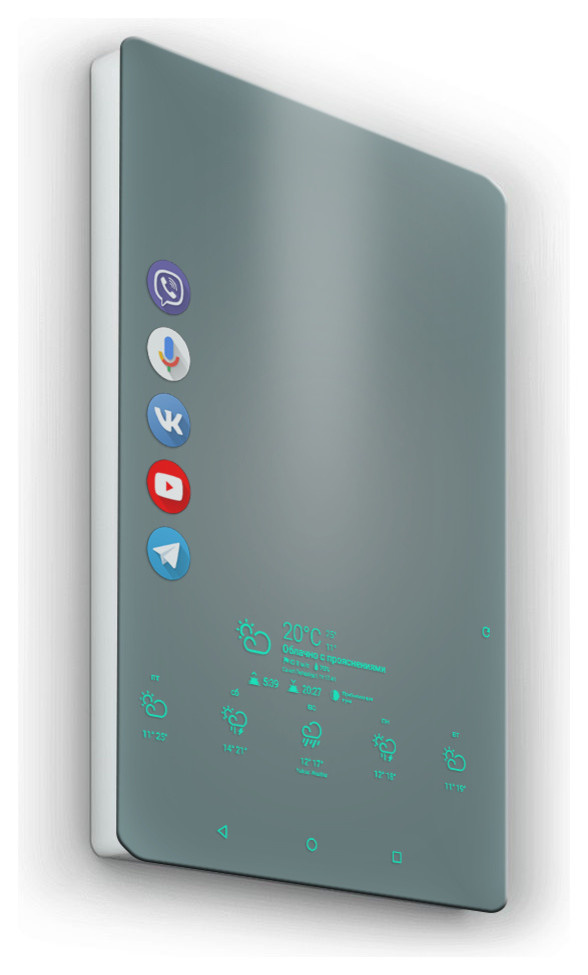Умное зеркало Smartsy для ванной комнаты