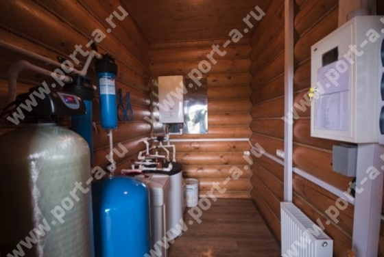 Загородный дом из бревна