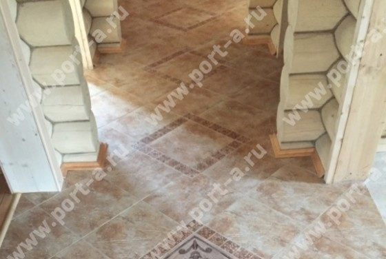 Загородный дом из бревна