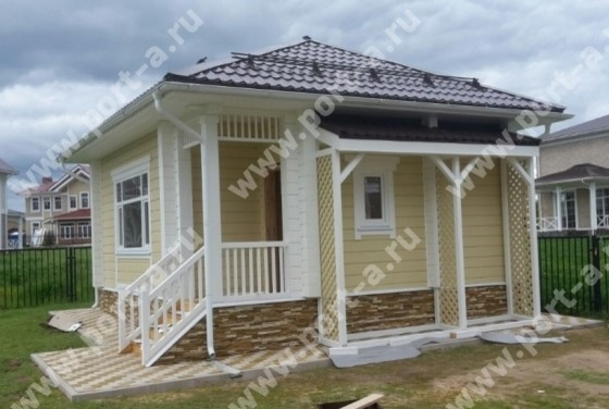 Баня из клееного бруса в Истре