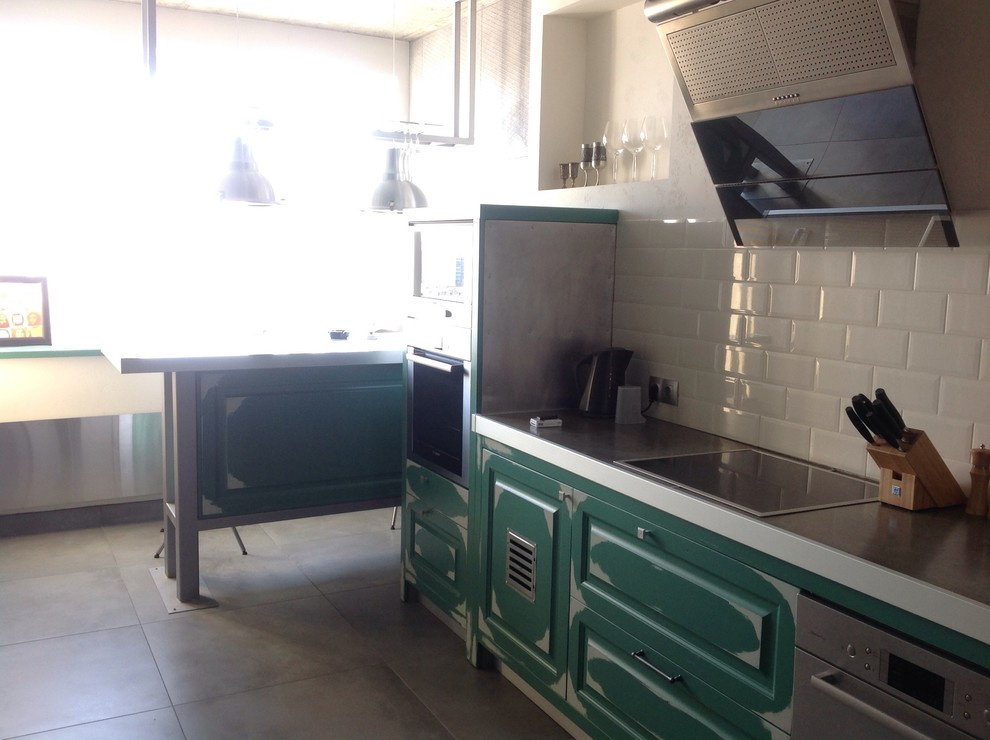 Кухня в стиле Лофт.