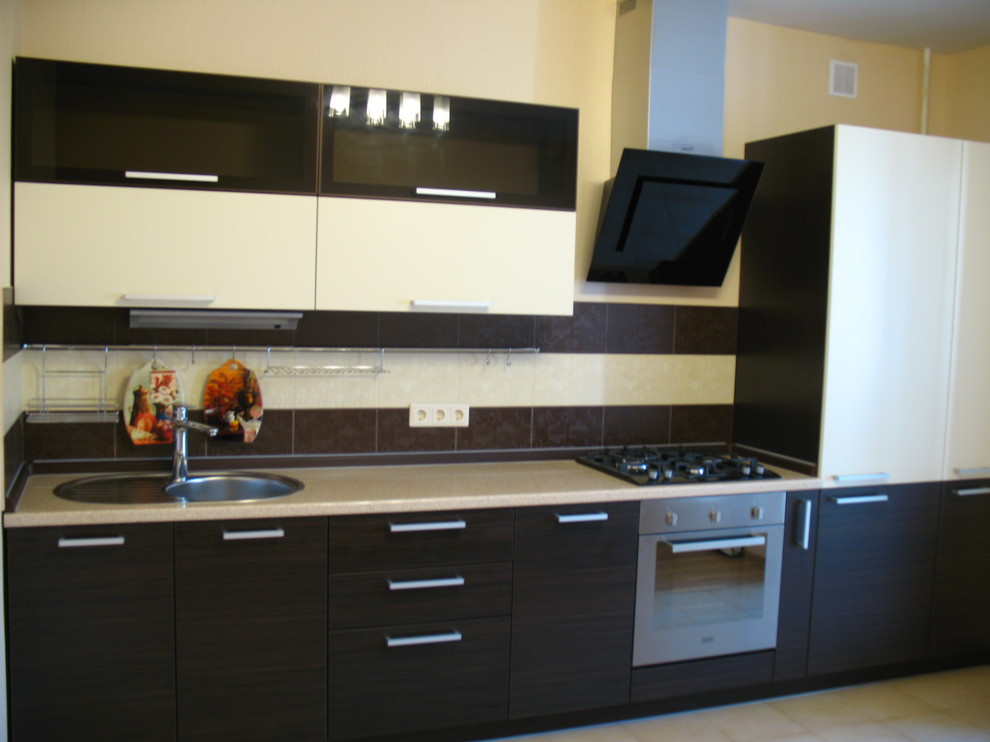 Глянец на дверках фасадов