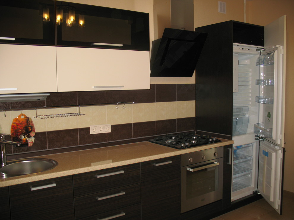 Глянец на дверках фасадов