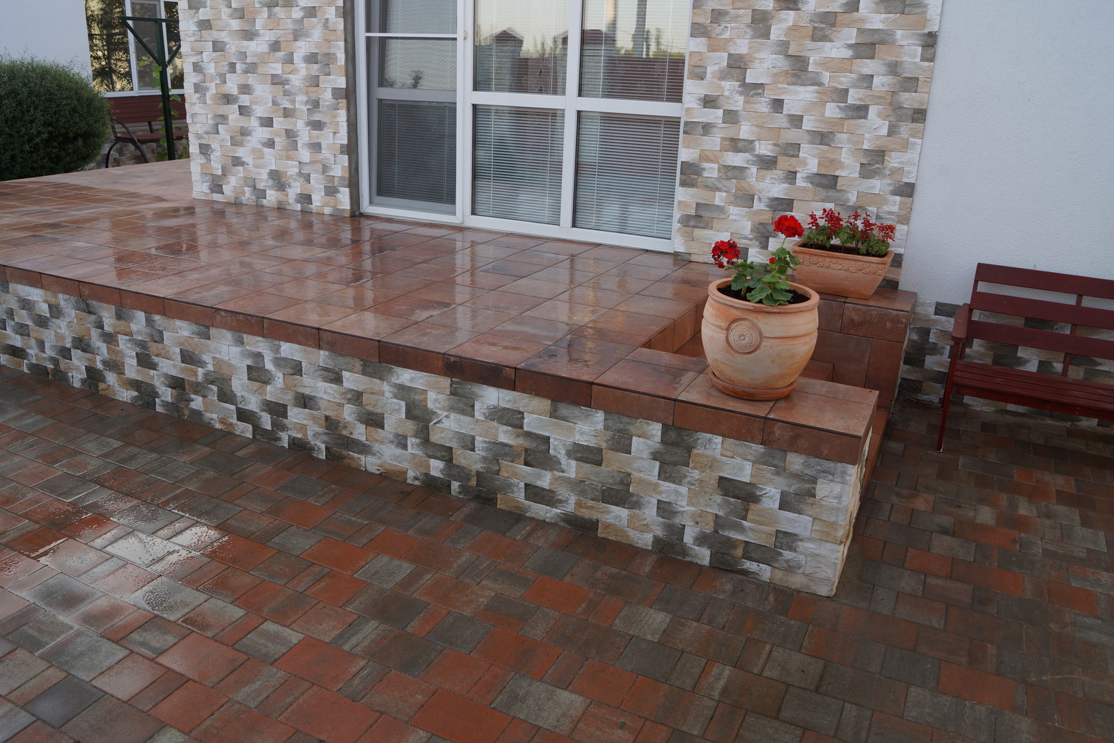 Крыльцо и терраса Paradyz Scandiano Rosso