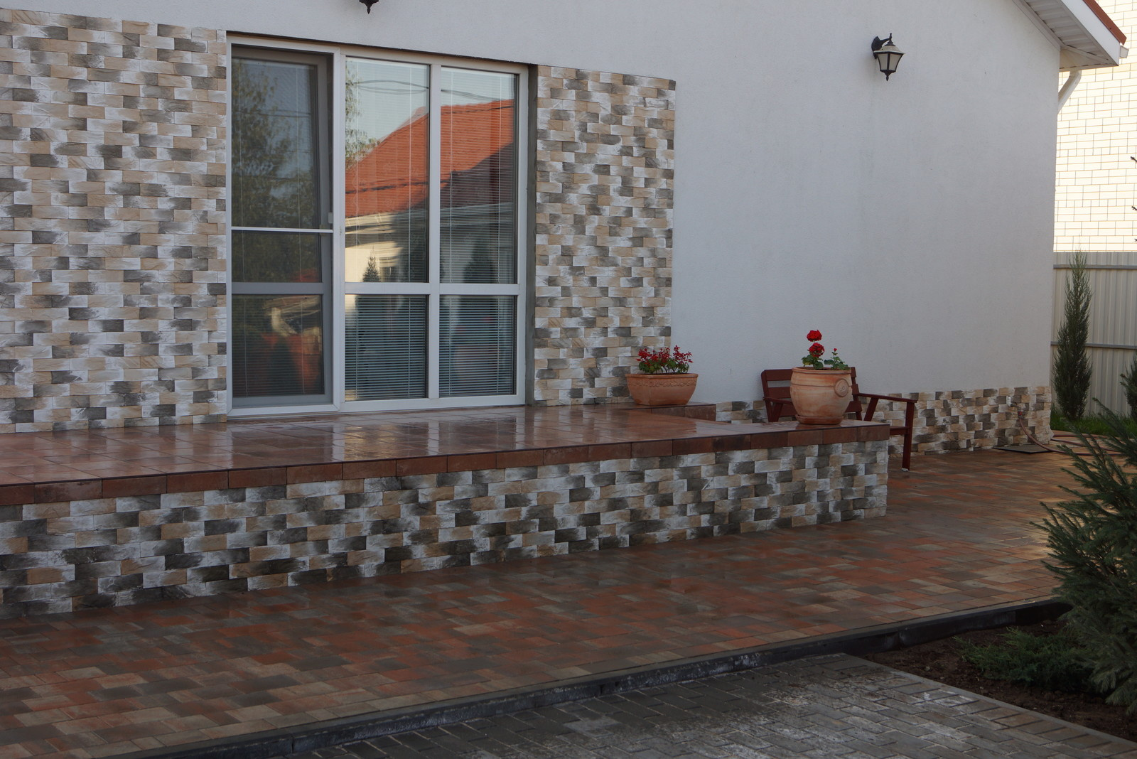 Крыльцо и терраса Paradyz Scandiano Rosso