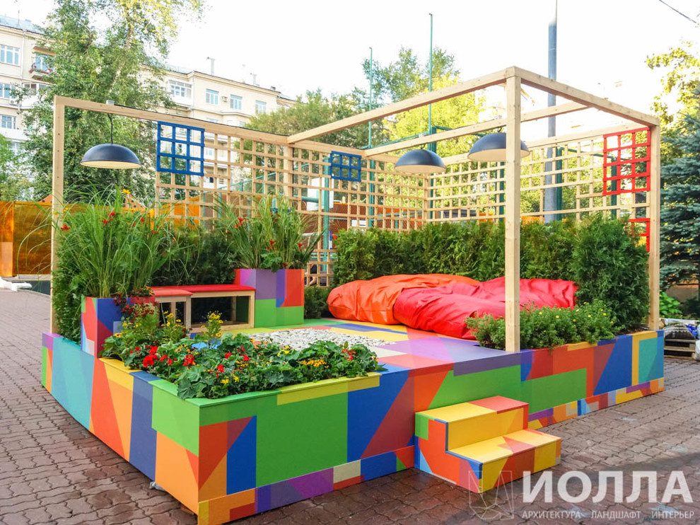 Малый сад "Лоскутное одеяло"