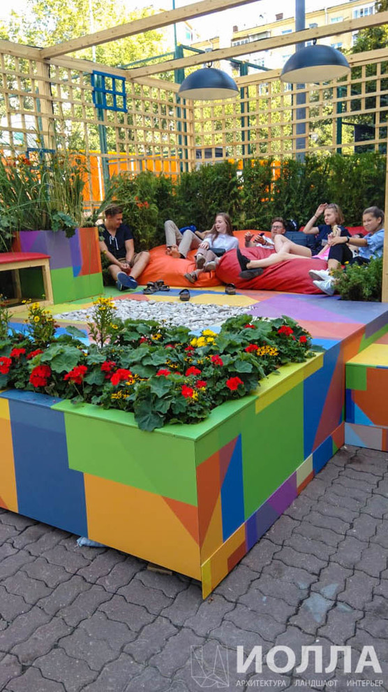 Малый сад "Лоскутное одеяло"