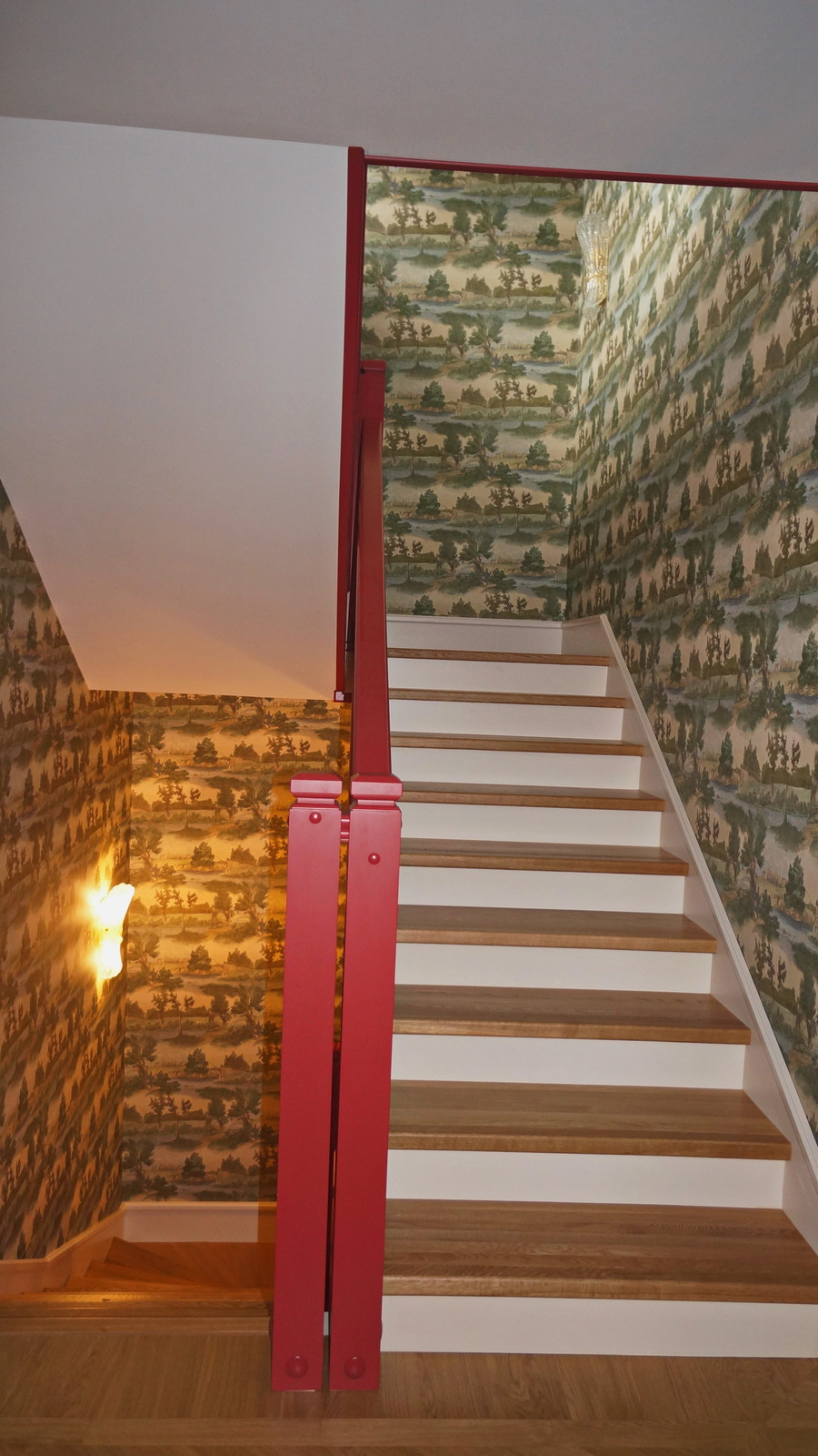 Лестница в английском интерьере