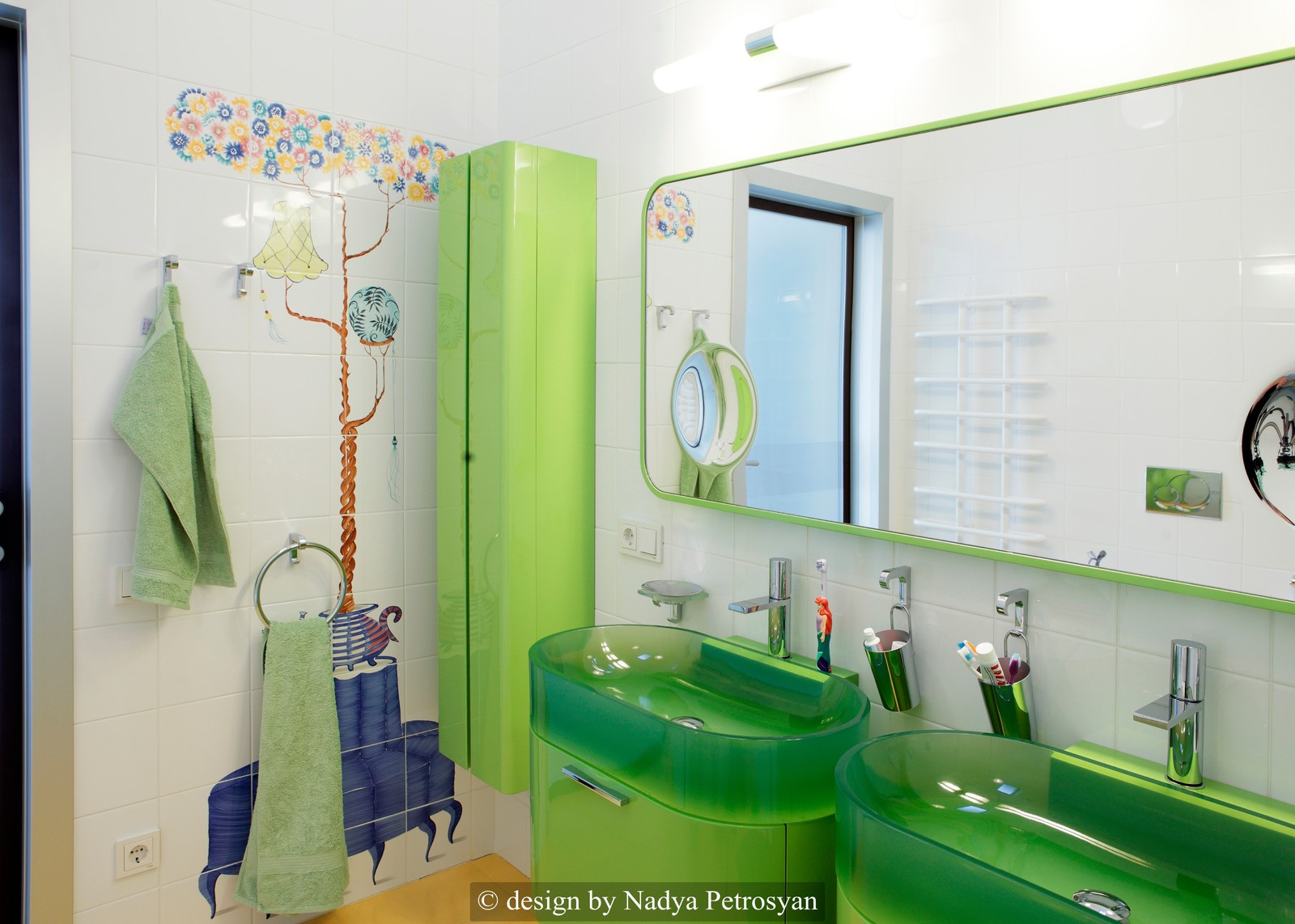 Замок принцессы. Детская зона с игровой комнатой, спальней, комнатой няни и сану