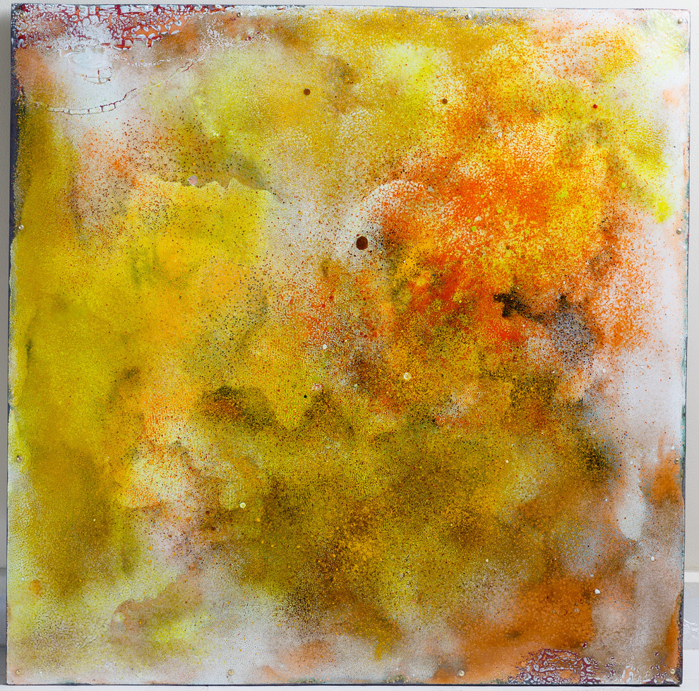 Потолок отеля Meininger.