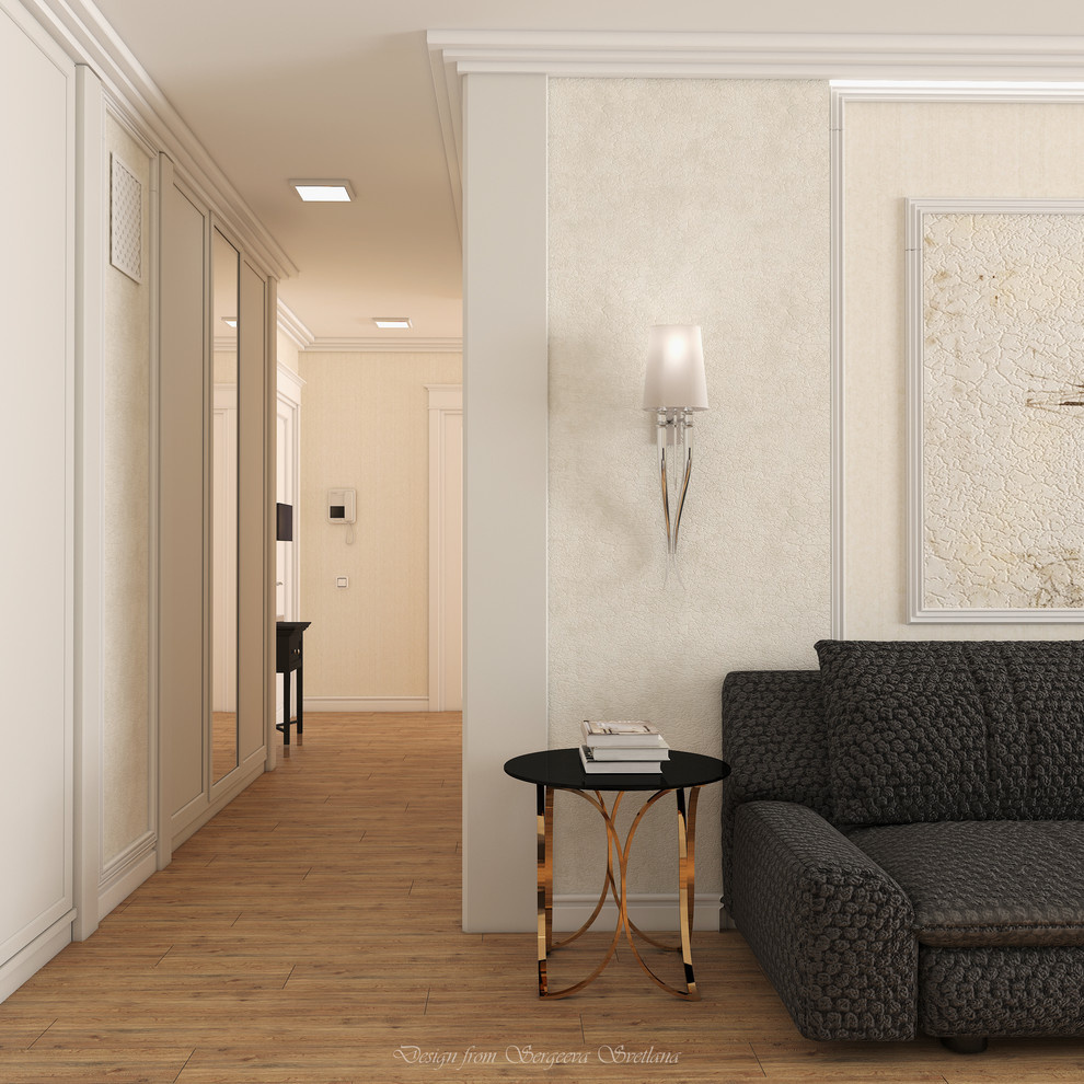 Квартира 62 кв.м.  в стиле минимализм