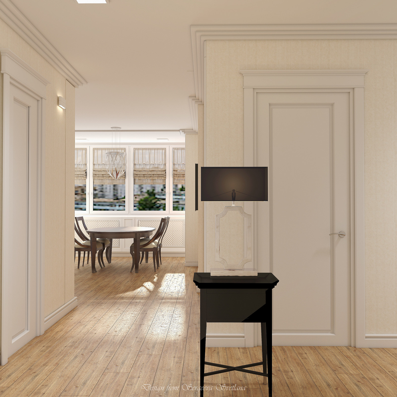 Квартира 62 кв.м.  в стиле минимализм