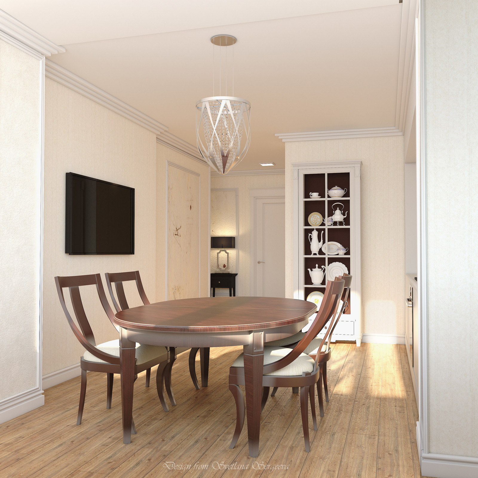 Квартира 62 кв.м.  в стиле минимализм