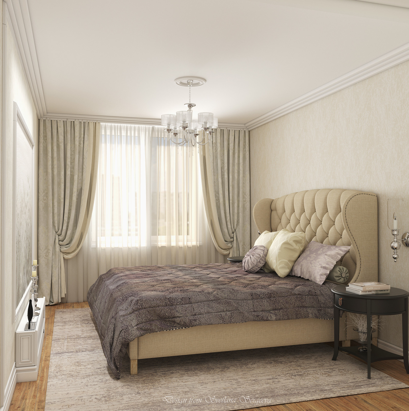 Квартира 62 кв.м.  в стиле минимализм