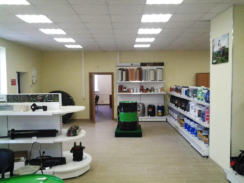 Ремонт офиса компании «Трактородеталь»